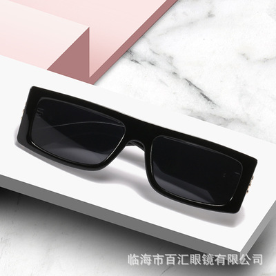 new pattern Europe and America Sunglasses Street beat ins model square Sunglasses fashion personality glasses wholesale