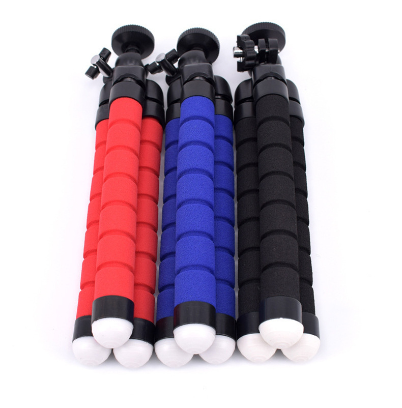 Metal Material Octopus Tripod Stand For Live Streaming Desktop Universal Deformation Mobile Phone Bracket Sponge Bracket