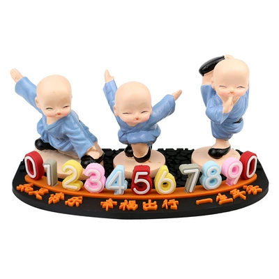 Number Plate Car Interior Ornaments: Nömrəli dayanma kartı - changle-luminous-stop-sign-wild-goose-spread-wings-independence