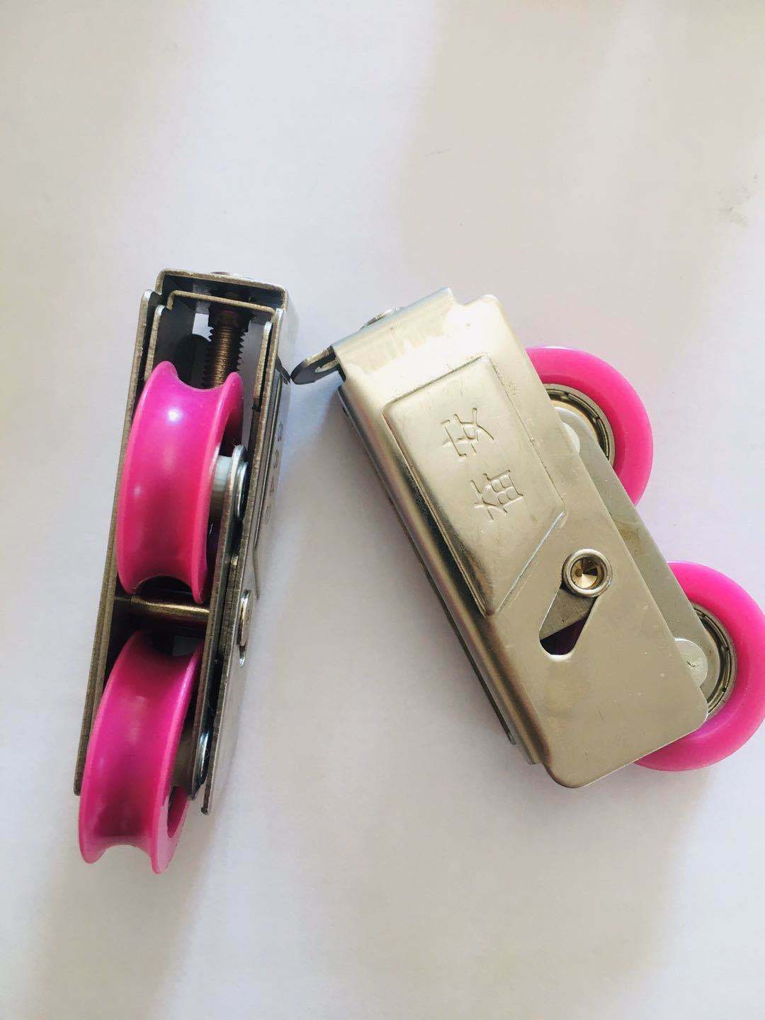 厂家生产销售门窗滑轮.奋安8849铝合金窗轴承轮 尼龙轴承双轮