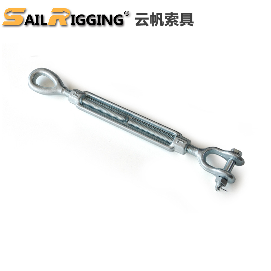 青岛云帆索具供应 美标热处理5倍破断花篮螺栓  发货及时