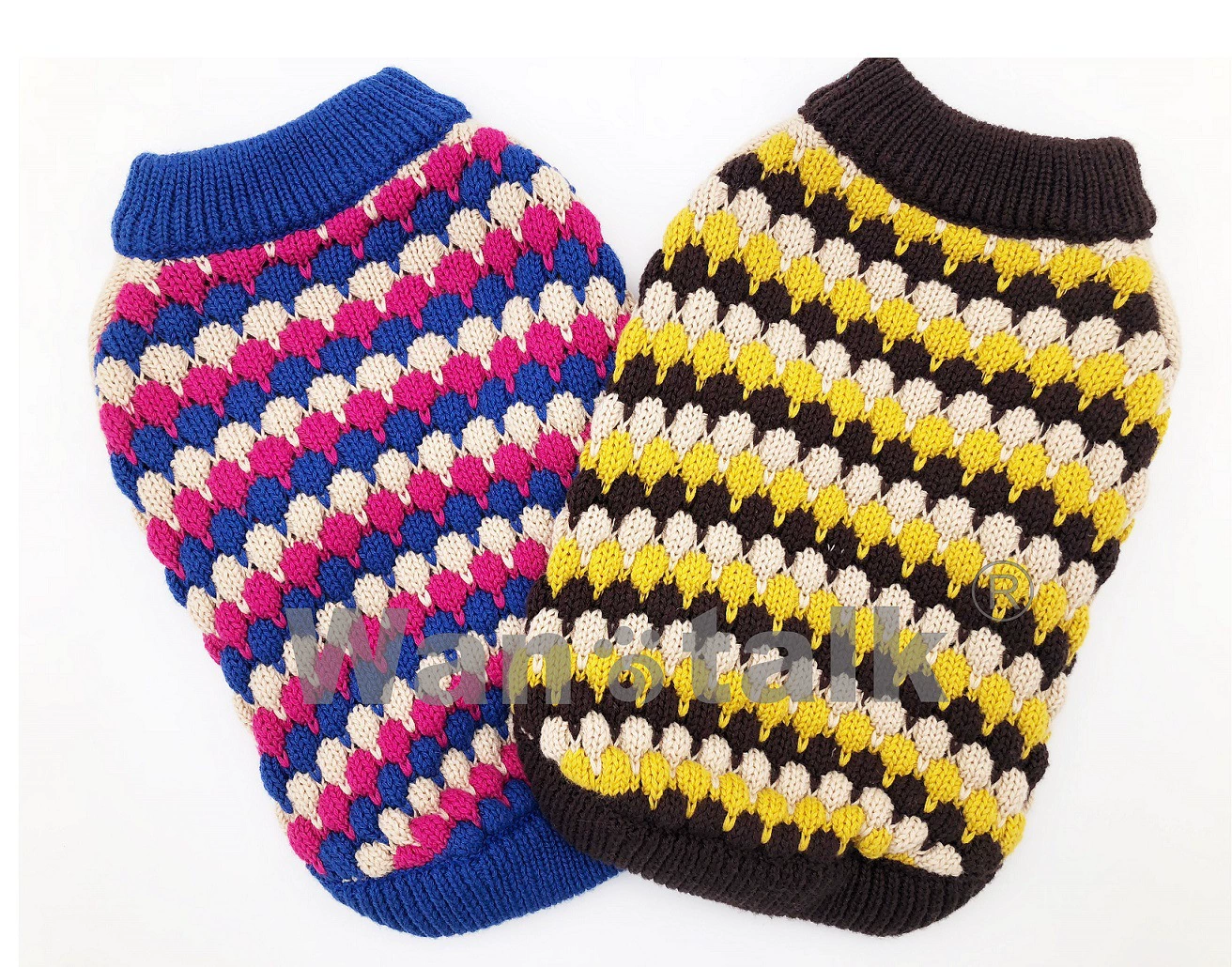 Свитер для домашних животных вязаный свитер для собак пузырьковый свитер, трехмерный