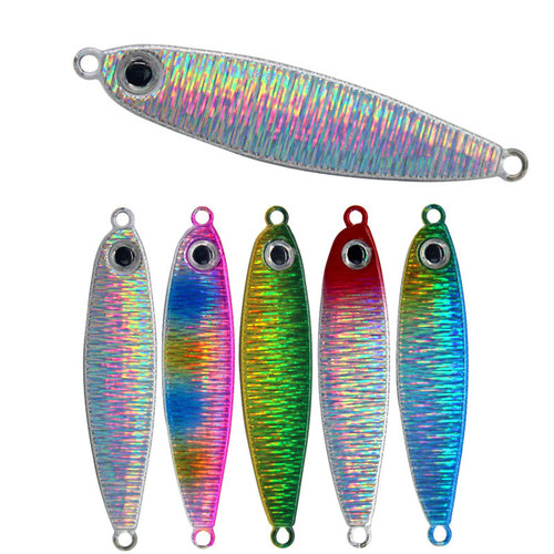 Factory Direct Sale Shore Casting Iron Plate Lure for Blackfish and Bass, Blasting Iron Plate Fishing Lure
