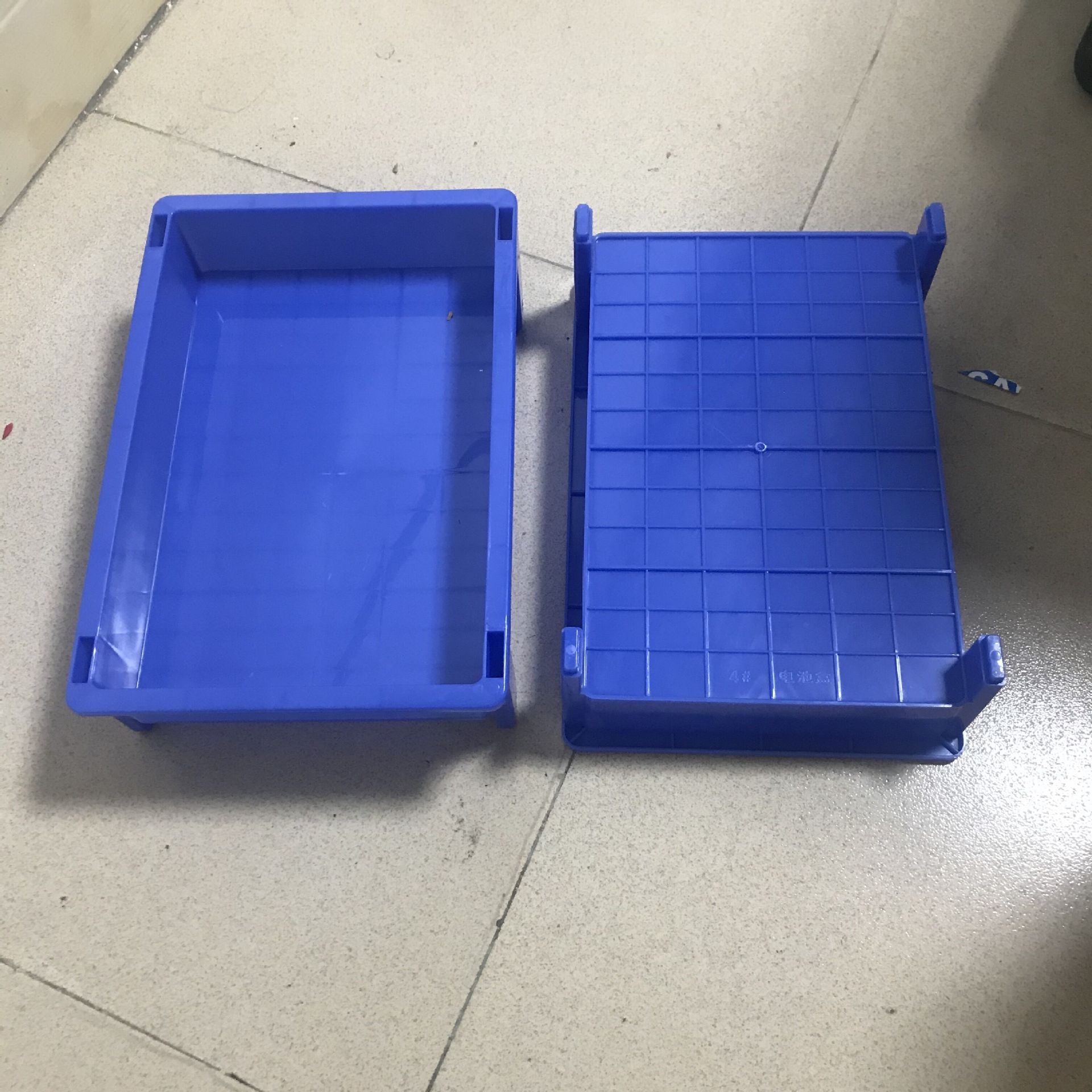 塑料电池盒 加厚电池箱零件盒元件盒高脚电池盒 厂家供应