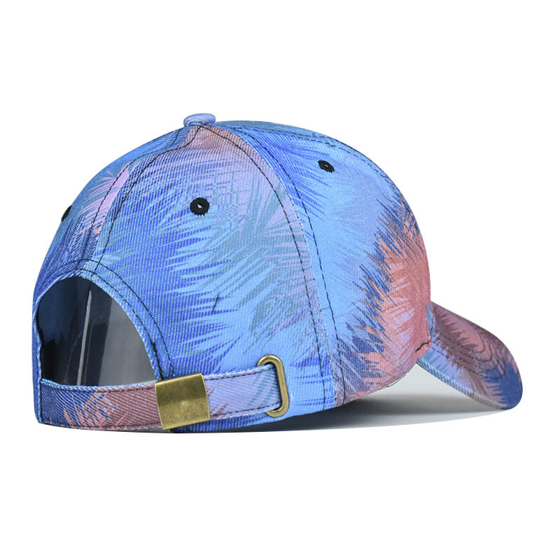 Amazon tie-dyed sombrero de estilo chino gorra de béisbol variedad de impresión gorra de béisbol versátil moda hombres y mujeres gorra