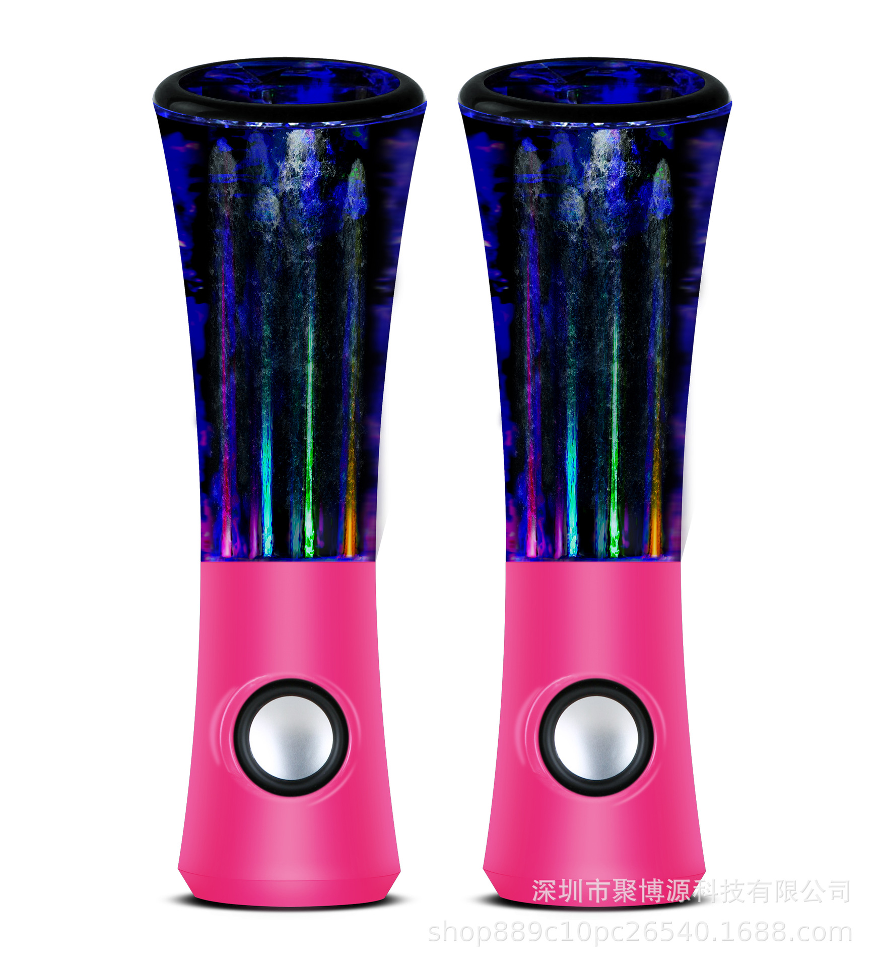 蓝牙音响批发七彩喷泉水舞电脑音箱低音炮无线桌面USB2.0水舞音箱