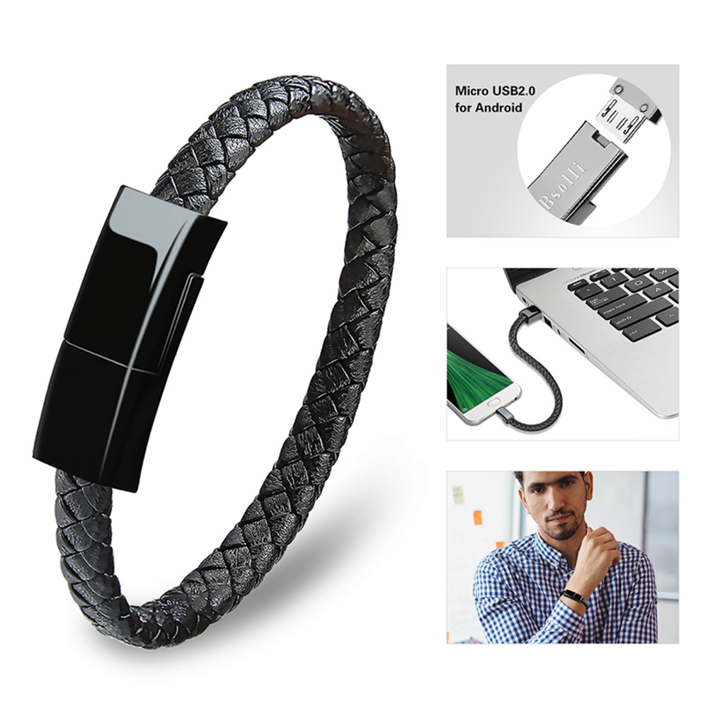 Explosive creative bracelet data cable s...