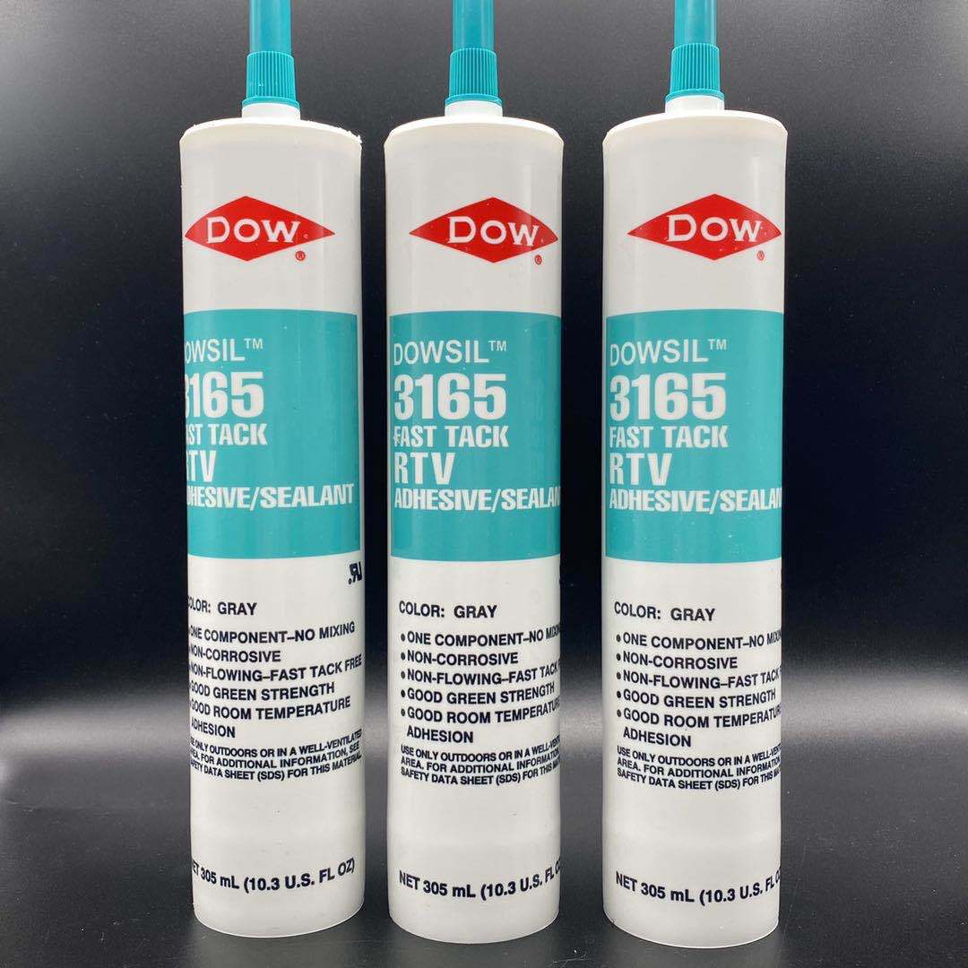 DOWSIL陶熙DC3165有机硅胶密封胶DC-3165耐高低温305ml灰色