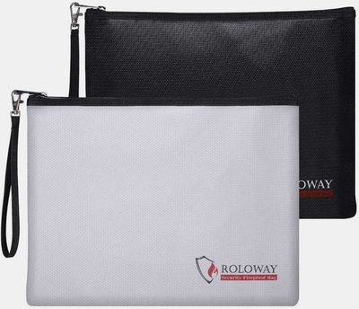 现货 防火文件袋双面耐高温 液体硅胶涂层 防火布袋加工定制|ru