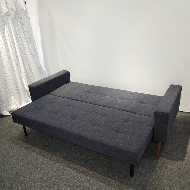 Apartamento del hotel simple sofá multifuncional, doble uso de operación simple, sofá cama de algodón desmontable y almacenable