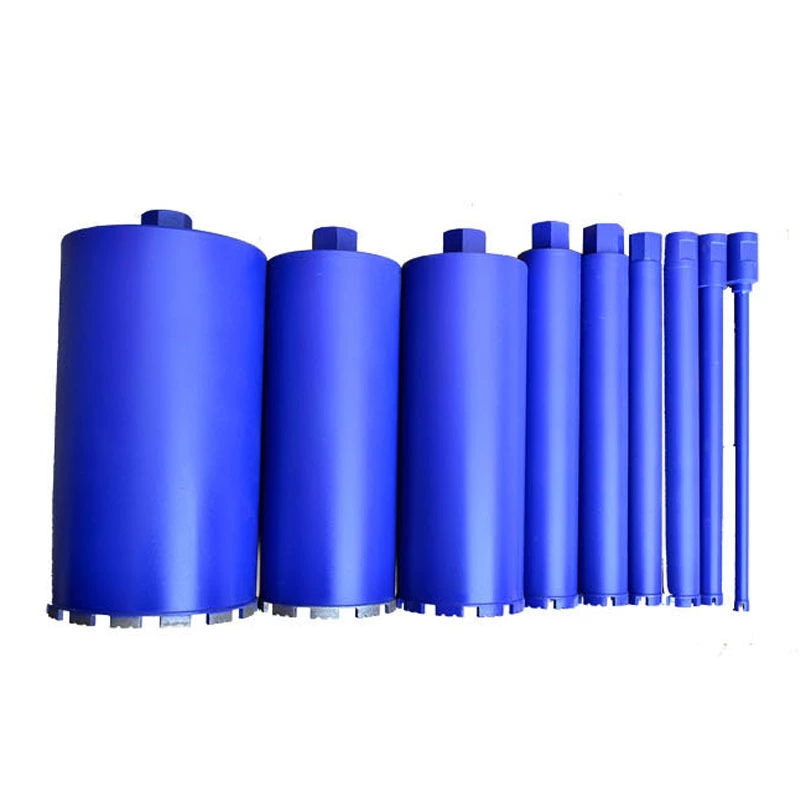 Laser‑welded diamond core drill bits, reinforced concrete & thin wall, Ø25–200 mm