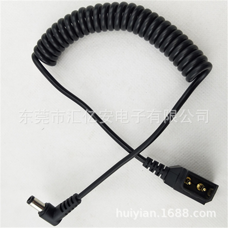 DC5.5公转 弹簧针数据线 充电线 弹簧线铜芯耐用兼容性强