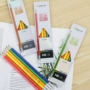 彩盒装写字小学生三角杆铅笔