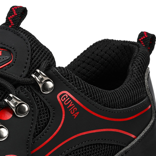 Manufacturer wholesale labor protection shoes for men, anti-smash, anti-puncture, wear-resistant rubber outsole, comfortable, wear-resistant, non-slip work shoes