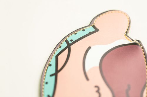 Cartoon Korean ins creative coin purse female cute crayon Shin-chan mini coin bag small hanging bag storage bag