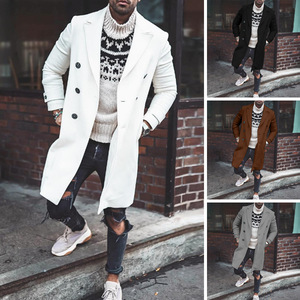 New solid color casual coat