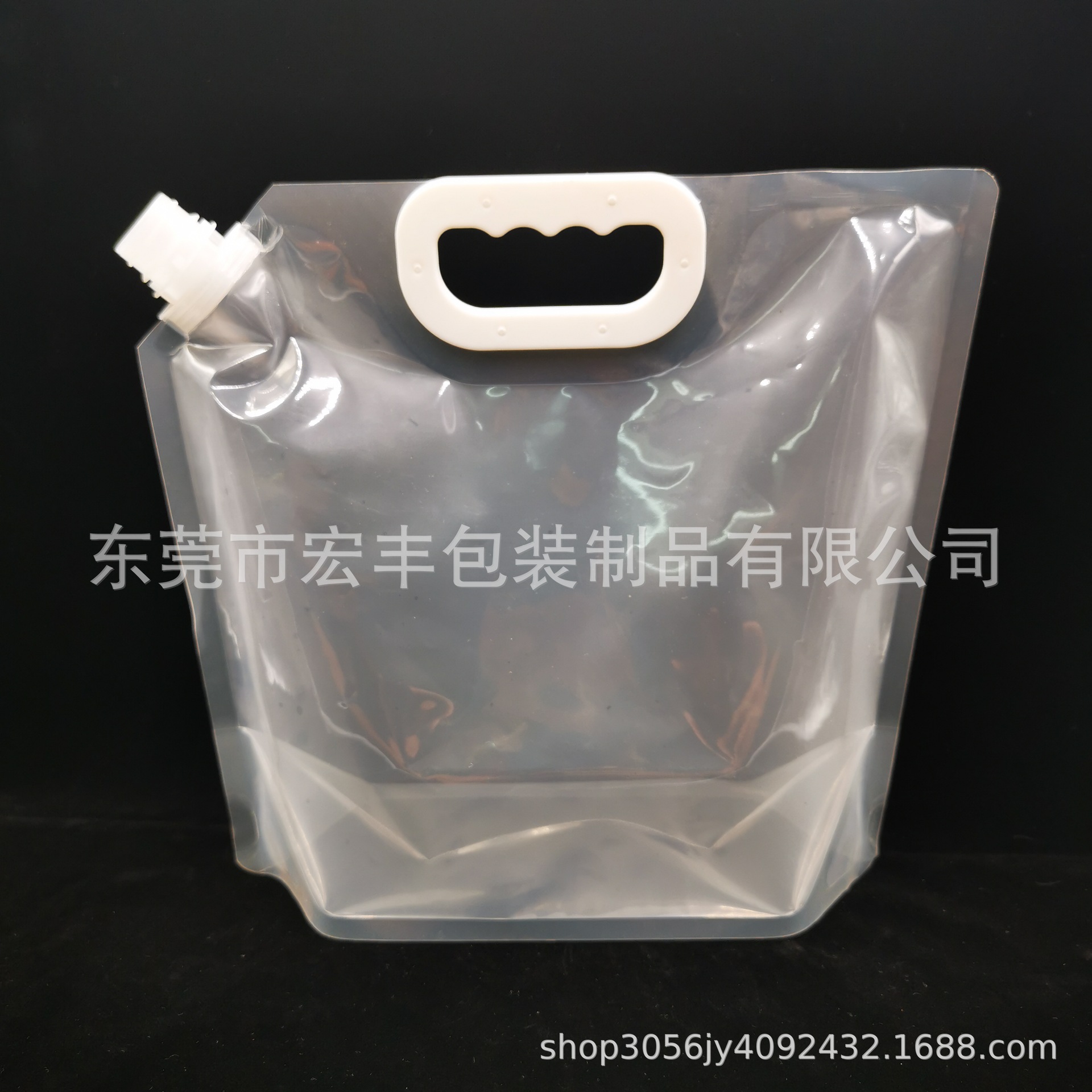 厂家现货直供10L透明吸嘴袋折叠水袋户外便携水袋大容量水袋 定制