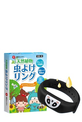 厂家批发日本卡通可爱儿童宝宝婴儿植物硅胶驱蚊手环带夏天防蚊虫