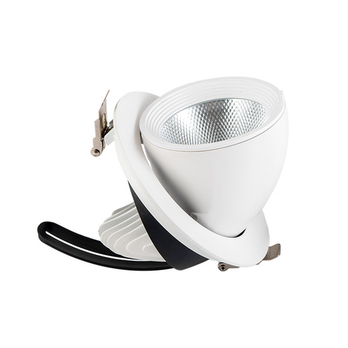 led elephant trunk lamp adjustable ceiling spotlight 360 degree rotation telescopic high color clothing store elephant trunk lamp embedded