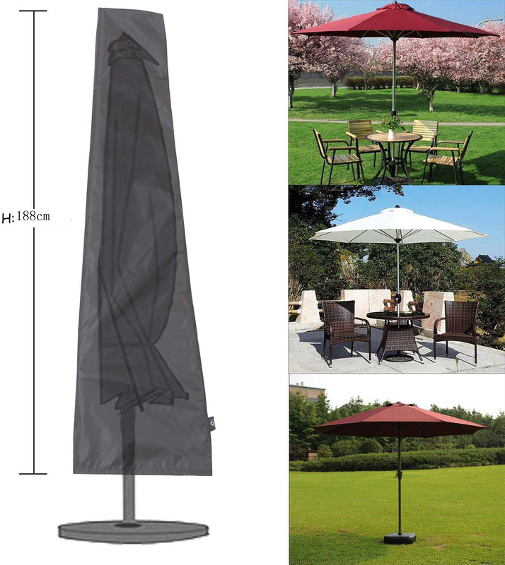 Outdoor Parasol Cover Custom-Made Amazon Household Oxford Cloth Furniture Cover Patio Umbrella Dustproof Cover Protection