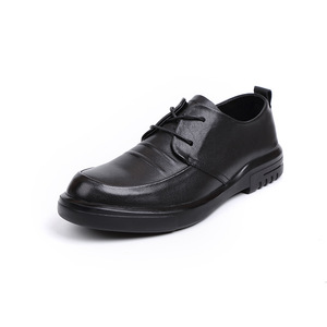 ស្បែកជើងស្បែក New Fashion Lace Leather Shoes Soft Sole Shoes PZ363005