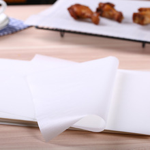 批发42g长方形烧烤纸纸上烤肉纸吸油纸硅油纸烤箱烘焙不粘纸500张