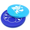 OEM customized Tease Sandy beach Toys PU Frisbee Soft glue PU Soft Frisbee 20CM Lawn Frisbee