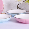 Color pumpkin dish pumpkin bowl creative ceramic dish home fried dish rice bowl rice bowl cute bowl home bowl disc