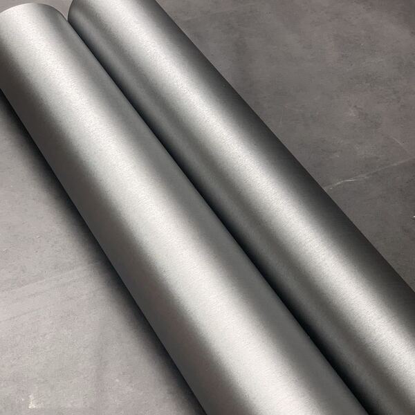 Extremely thick air guideline silver brushed texture matte back glue…