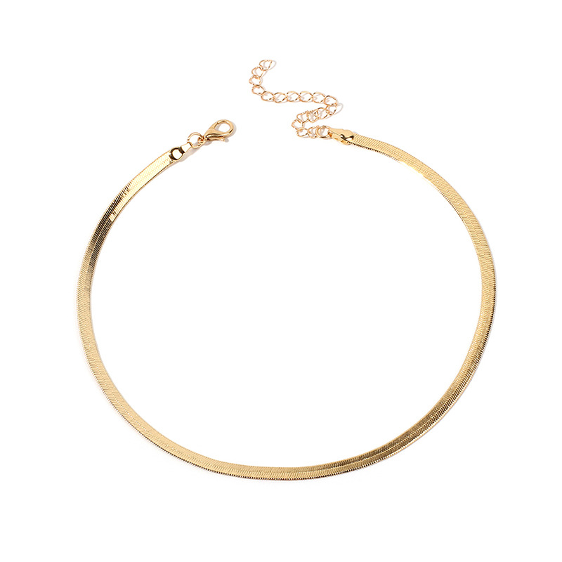 8g Weight Necklace Classification Wedding, Travel Occasion Women'S Gender Fashion, Simple Style Style Gold, Silver Color Retro Fashion Forest Clavicle Chain Wholesale Nihaojewelry 8