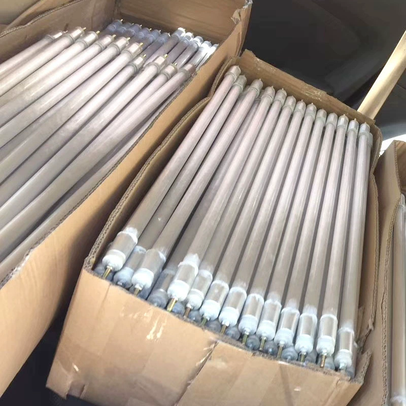 Дальняя инфракрасная кварцевая нагревательная трубка стеклянная кварцевая электрическая нагревательная трубка Сушилка туннельная печь нагревательная трубка Настройка