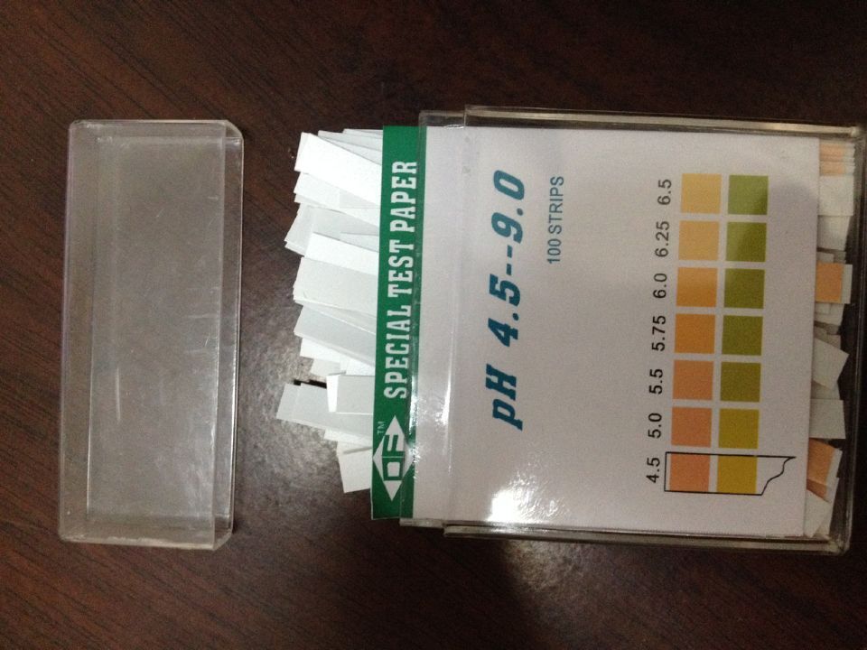 定制ph試紙飲用水化妝品檢測唾液口水酵素汗水人體酸堿度測試