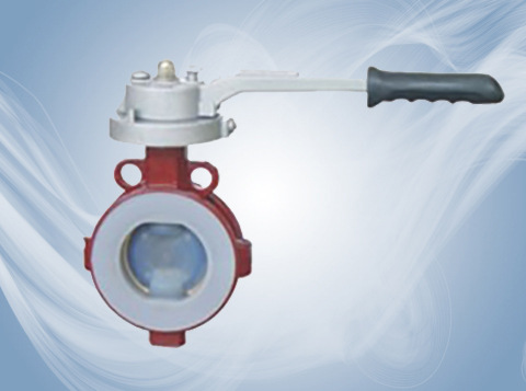 上海美力德D41F/D71F调节型四氟密封蝶阀