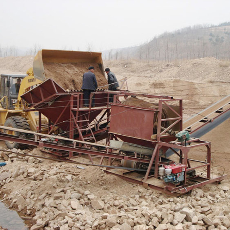 滚筒筛沙机厂家滚筒筛沙机价格全自动滚筒筛沙机移动式振动筛选机