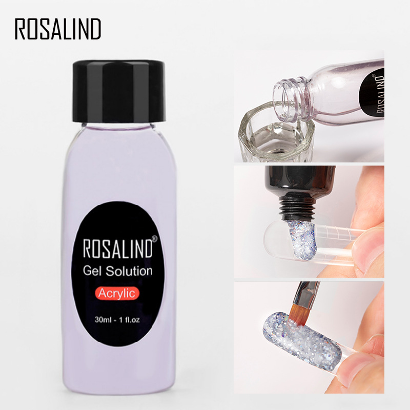 爆闪珠光延长胶套装 DIY美甲水晶延长胶 UV光疗胶水晶甲片延长液