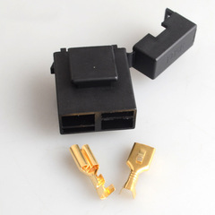 Cig lighter shaped car medium size fuse holder with terminal, a set of fuses