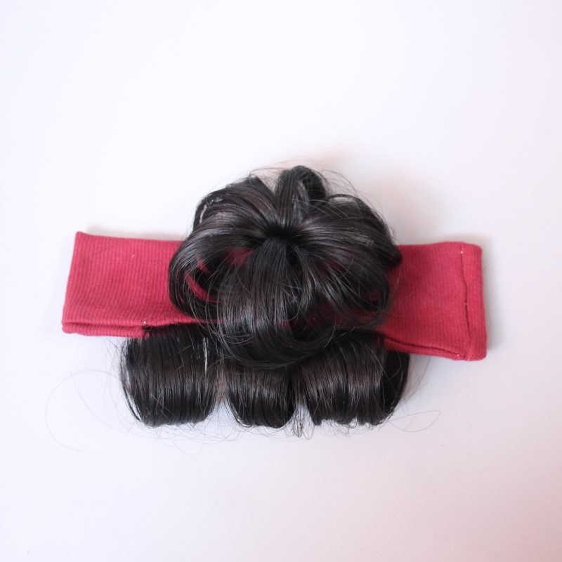 Kid's Sweet Ball Head Cloth Hair Band display picture 13