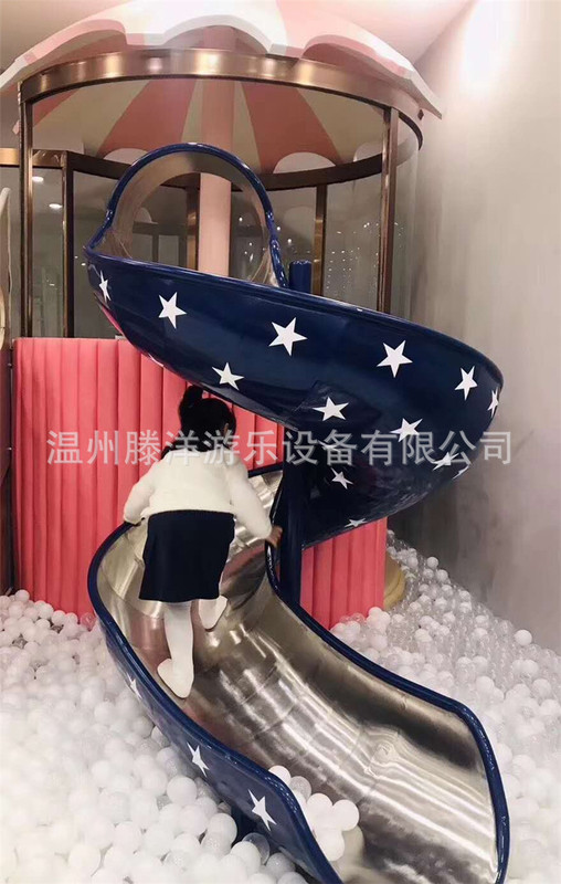 Private Custom Naughty Castle Stainless Steel Slide Production Factory Direct Sales Kindergarten Early Education Center Family Slide Private Custom Naughty Castle Stainless Steel Slide Production Factory Direct Sales Kindergarten Early Education Center Family Slide