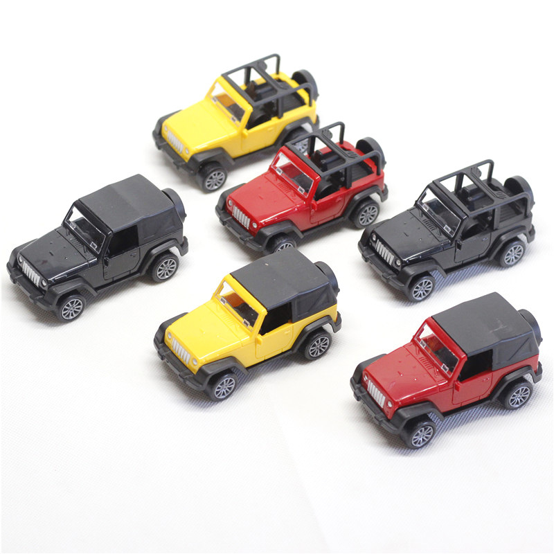 Off-road vehicle toy Huili plastic car car off-road vehicle Jeep ins birthday cake decoration ornaments