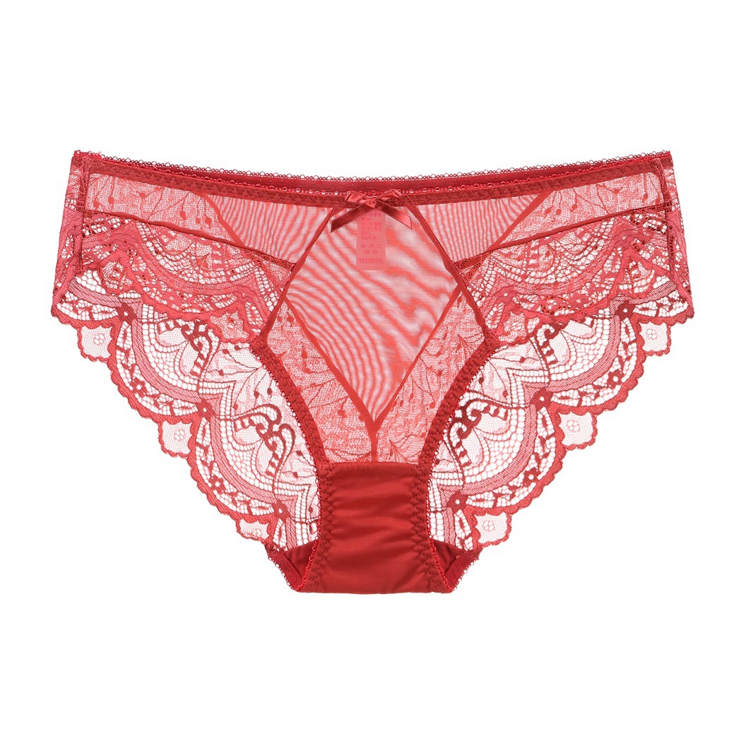 sexy lace thin cotton women s underwear set NSCL9224