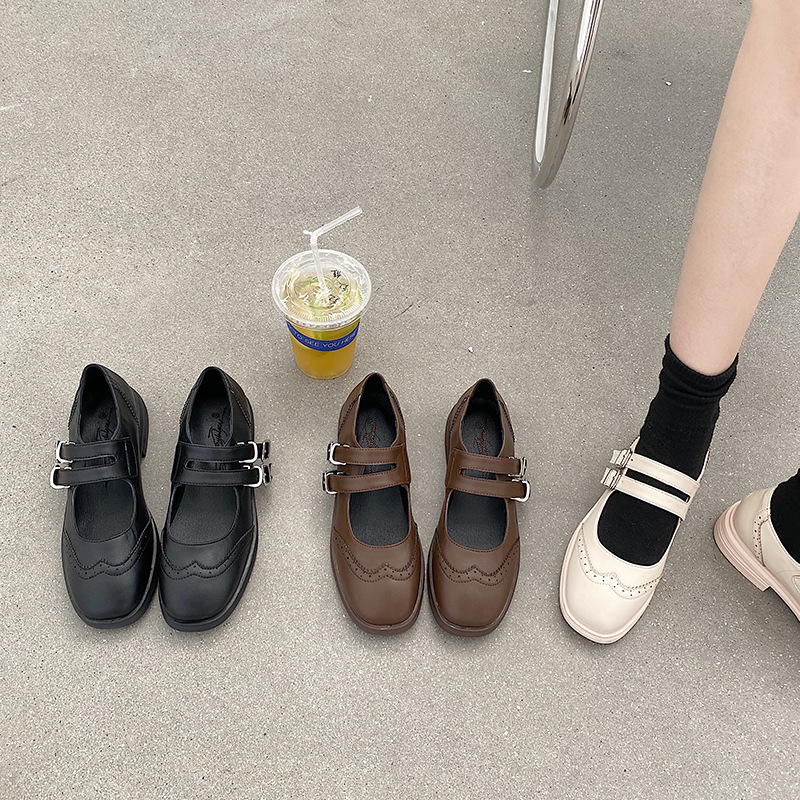 autumn new fashion small leather shoes  NSHU58270