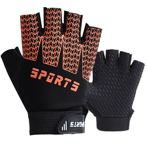 Children's riding balance bike gloves for boys and girls breathable non-slip mountain bike outdoor bicycle riding half finger gloves