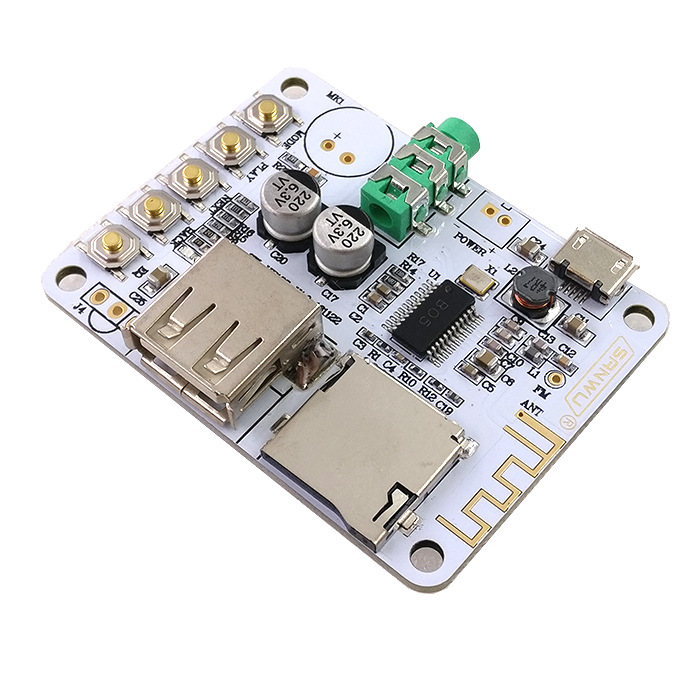 蓝牙音频接收器模块 无线模组无损车载音箱功放改装蓝牙4.1电路板