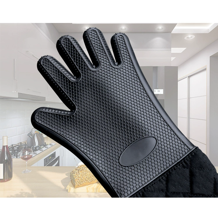 Long silicone gloves, 60cm