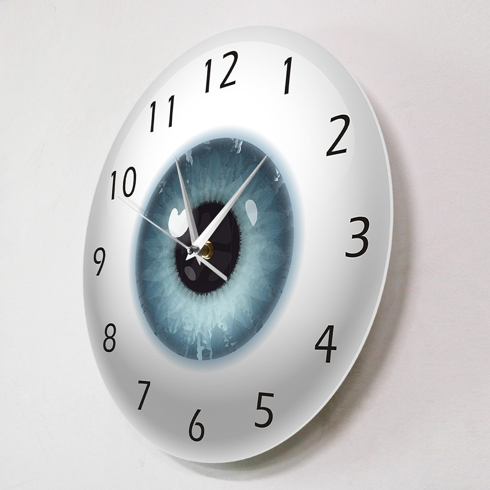 Buy quality Creative Acrylic Eyeball Digital Clock Ophthalmology Clinic
