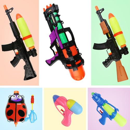 Water gun large children's adult toy new air pressure pull-out high pressure summer beach water gun toy