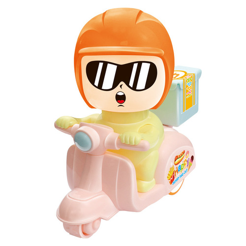 Chongwei Press Start Gliding Motorbike with Small Rebound Inertia Toy Car for Babies and Toddlers, Wholesale Supplier Direct Sale