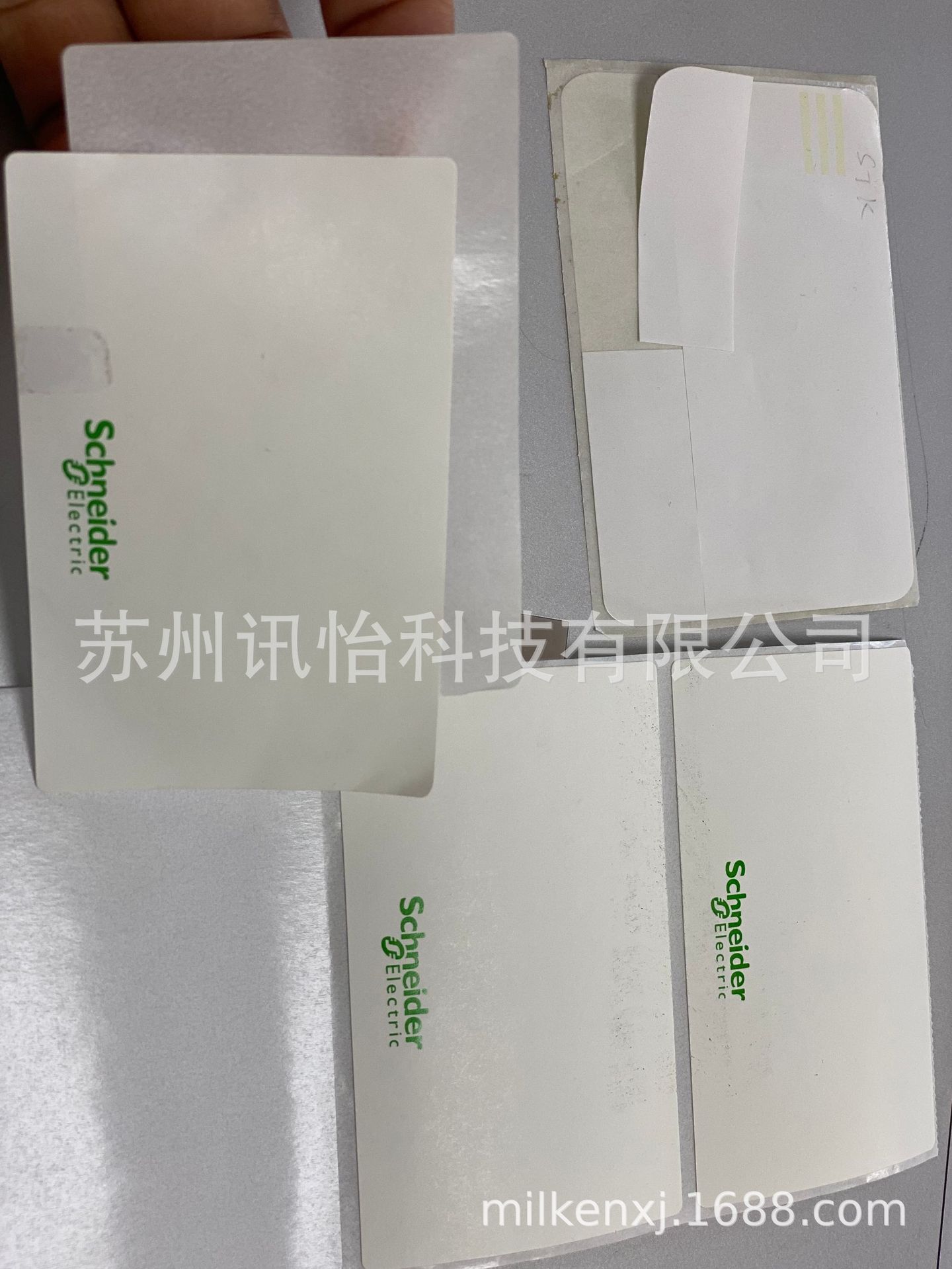 非标No residual glue label UPM热敏纸可分离格底不干胶彩印标签
