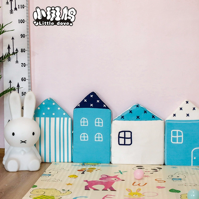 Scandinavian house for baby, sides for children's room, tape, protective bag, protective protective barrier, tent, wall mount, decorations