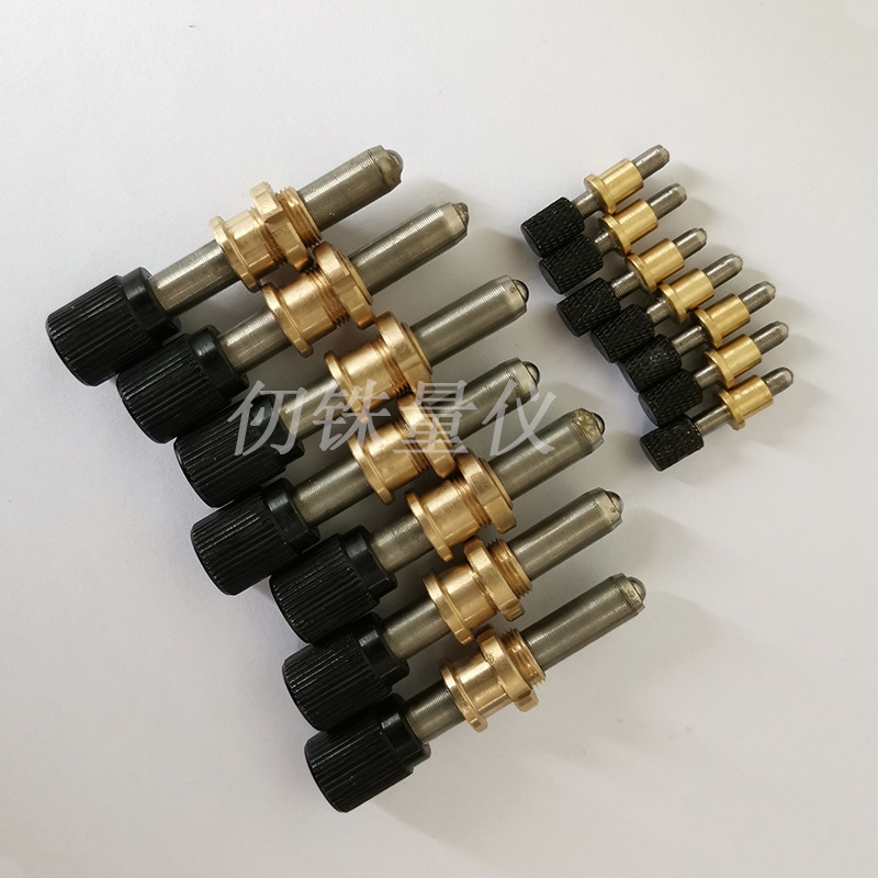 加工反射镜架微调螺丝精密螺旋副m6*0.25光学进给调节螺杆m6*0.35